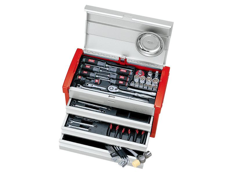 SK4586E หีบเก็บเครื่องมือช่างพร้อมเครื่องมือ (58ชิ้น)