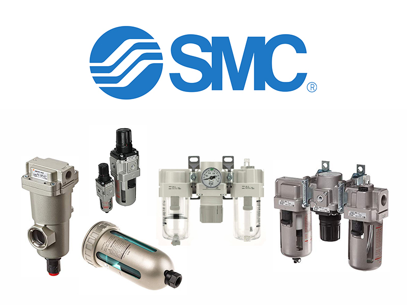 SMC ชุดกรองลม ปรับแรงดันลม