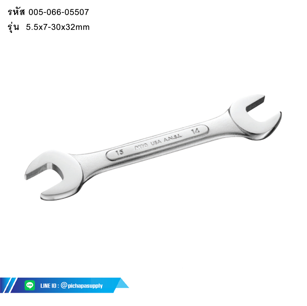 ประแจปากตาย DOUBLE OPEN END WRENCH