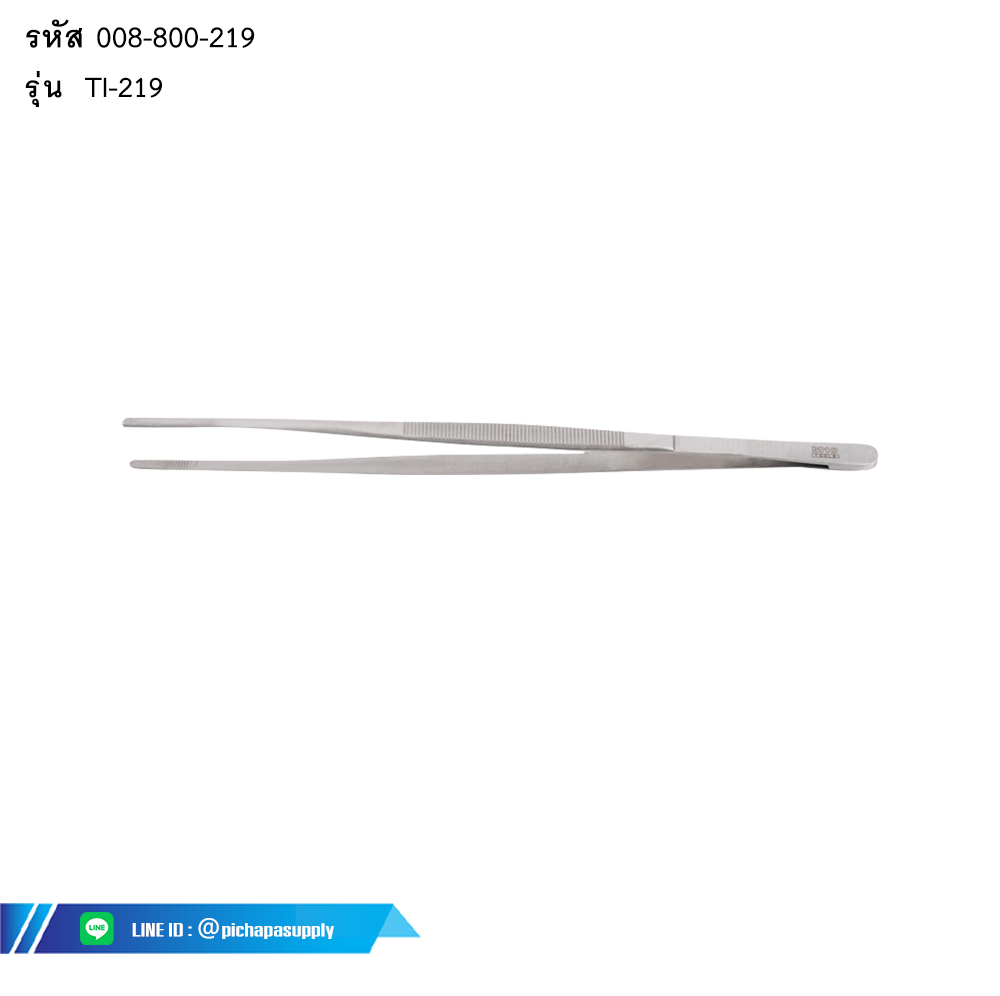 แหนบสแตนเลส ขัดเงา Jeweller Tweezer - Blunt Tip 5