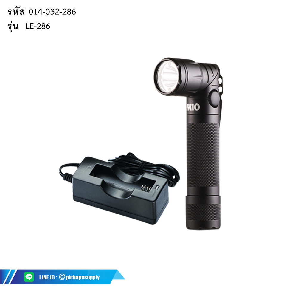 ไฟฉาย  5W LED RECHARGEABLE SWIVEL HEAD 5W LED L-TORCH