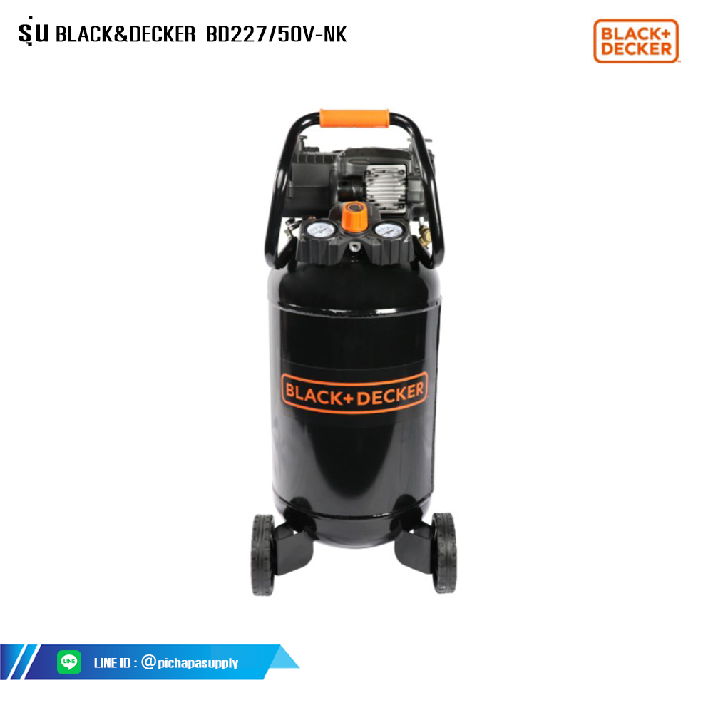 ปั๊มลมไร้น้ำมัน เครื่องปั๊มลมไม่ใช้น้ำมัน ปั๊มลม Oil free BD227/50V-NK